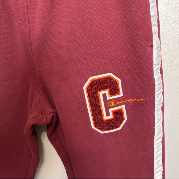 Vintage Champion Reverse
Weave Burgundy Sweatpants
Joggers Large W/Patch - Picture 4 of 12